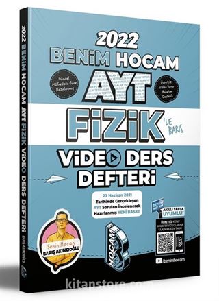 2022 AYT Fizik Video Ders Defteri