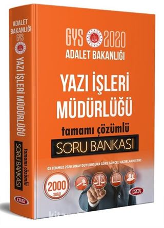 Adalet Bakanlığı Yazı İşleri Müdürlüğü GYS Çözümlü Soru Bankası