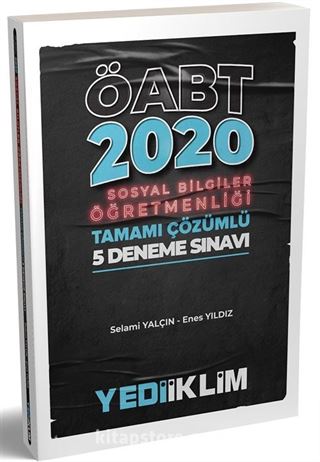 2020 Kpss Öabt Sosyal Bilgiler Öğretmenliği Tamamı Çözümlü 5 Deneme Sınavı