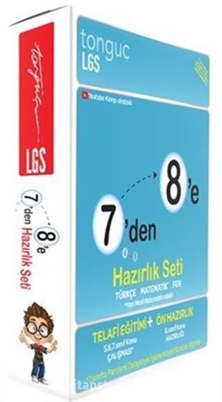 7'den 8'e Hazırlık Seti (2 Kitap)