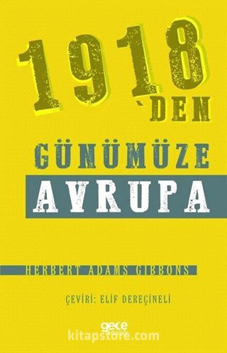 1918'den Günümüze Avrupa