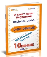 DHBT Önlisans ve Lisans Deneme 10'lu Tek Kitap