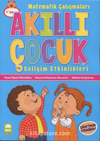 Akıllı Çocuk Matematik Çalışmaları Gelişim Etkinlikleri (3+ Yaş)