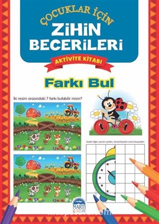 Farkı Bul / Zihin Becerileri Aktivite Kitabı