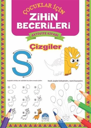 Çizgiler / Zihin Becerileri Aktivite Kitabı