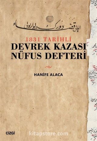 1831 Tarihli Devrek Kazası Nüfus Defteri