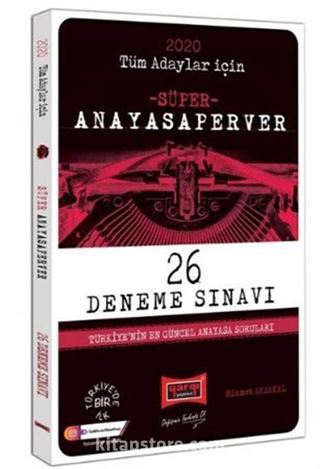 2020 KPSS Tüm Adaylar İçin ANAYASAPERVER Süper 26 Deneme