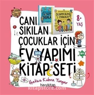 Canı Sıkılan Çocuklar İçin Ev Yapımı (2'li Kitap Seti)