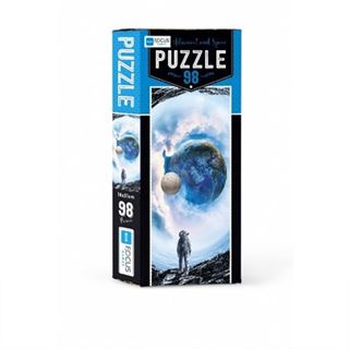 98 Parça Puzzle - Astronaut And Space