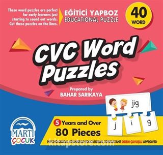 Cvc Word Puzzles Eğitici Yapboz