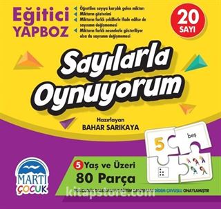 Sayılarla Oynuyorum Eğitici Yapboz