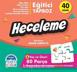 Heceleme Eğitici Yapboz