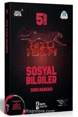 5. Sınıf Hızlı İsem Sosyal Bilgiler Soru Bankası