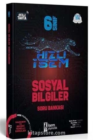 6. Sınıf Hızlı İsem Sosyal Bilgiler Soru Bankası