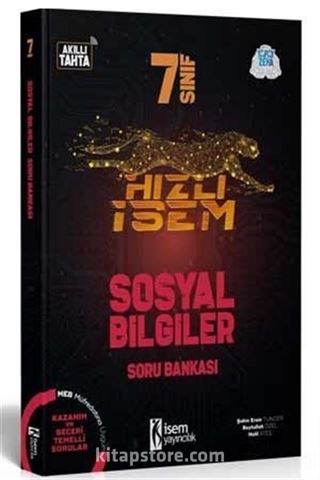 7. Sınıf Hızlı İsem Sosyal Bilgiler Soru Bankası