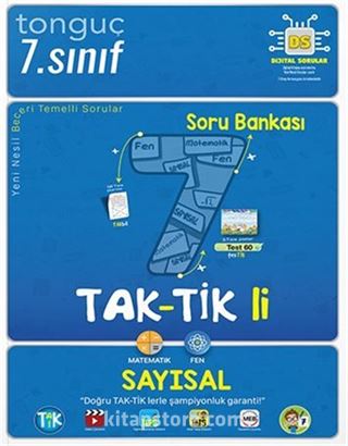 7. Sınıf Sayısal Tak-Tikli Soru Bankası