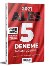 2021 ALES Çıkması Muhtemel Sorularla Çözümlü 5 Deneme Sınavı