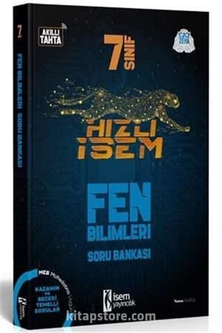 7. Sınıf Hızlı İsem Fen Bilimleri Soru Bankası