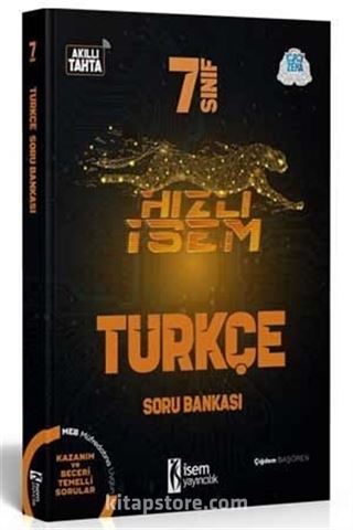 7. Sınıf Hızlı İsem Türkçe Soru Bankası