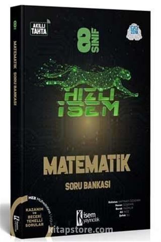 8. Sınıf Hızlı İsem Matematik Soru Bankası