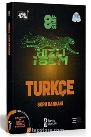 8. Sınıf Hızlı İsem Türkçe Soru Bankası