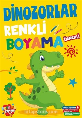 Renkli Boyama - Dinazorlar