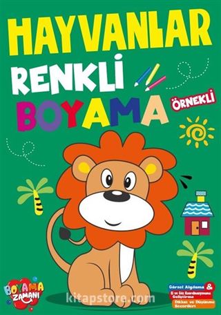 Renkli Boyama - Sevimli Hayvanlar