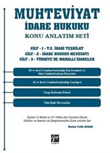 Muhteviyat İdare Hukuku Konu Anlatım Seti (3 Cilt Takım)