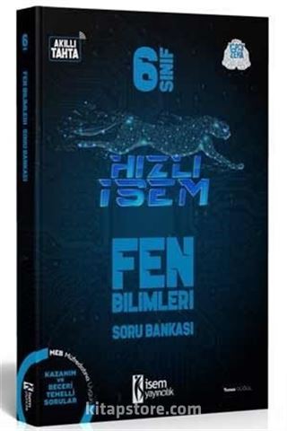 6. Sınıf Hızlı İsem Fen Bilimleri Soru Bankası