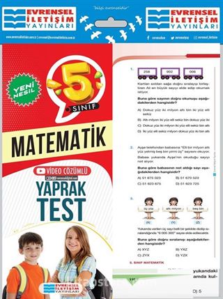 5. Sınıf Matematik Yeni Nesil Yaprak Test