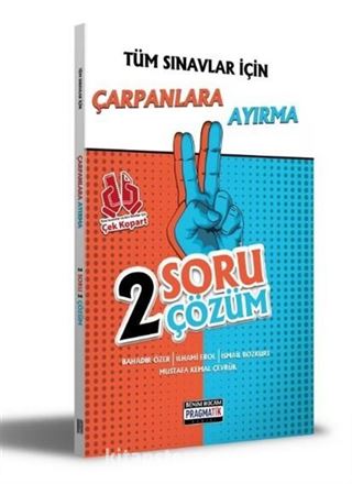 2021 Tüm Sınavlar İçin Çarpanlara Ayırma 2 Soru 2 Çözüm Fasikülü