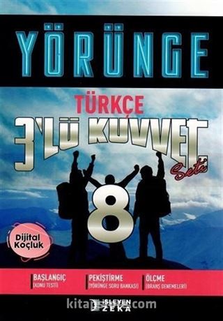 8. Sınıf Türkçe 3 lü Kuvvet Yörünge Serisi Seti