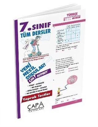 7. Sınıf Tüm Dersler Yaprak Test