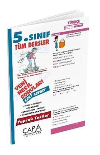 5. Sınıf Tüm Dersler Yaprak Test