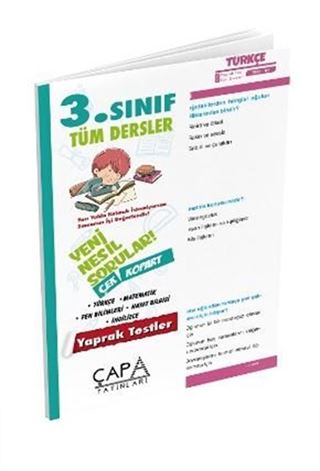 3. Sınıf Tüm Dersler Yaprak Test