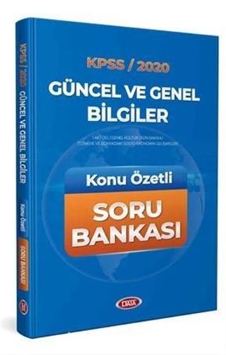 2020 KPSS Güncel Ve Genel Bilgiler Konu Özetli Soru Bankası