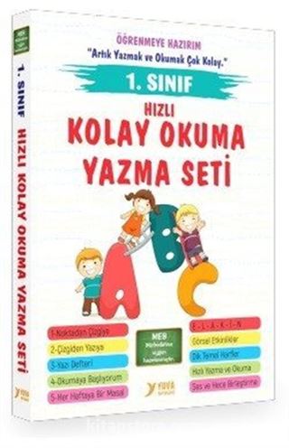 1. Sınıf Okuma Yazma Seti (5 Kitaplık Set)