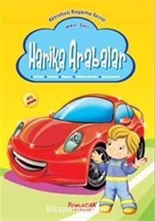 Harika Arabalar Boyama Kitabı