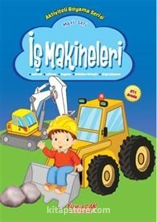 İş Makineleri Boyama Kitabı