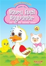 Yavru Evcil Hayvanlar Boya Kitabı