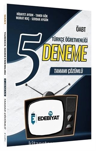 ÖABT Türkçe Öğretmenliği 5 Deneme Çözümlü