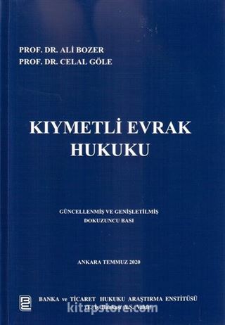 Kıymetli Evrak Hukuku