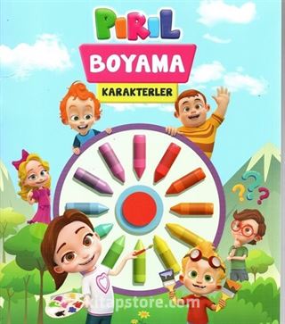 Pırıl Boyama Karakterler