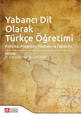 Yabancı Dil Olarak Türkçe Öğretimi