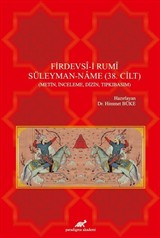 Firdevsî-İ Rumî Süleyman-Name (38. Cilt)