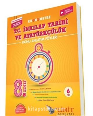 LGS 8. Sınıf Kronometre T.C. İnkılap Tarihi ve Atatürkçülük Konu Anlatım Föyleri