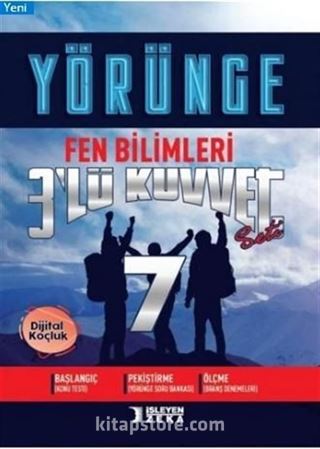 7. Sınıf Fen Bilimleri 3 lü Kuvvet Yörünge Serisi Seti