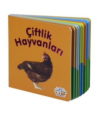 Çiftlik Hayvanları - Mini Karton Kitaplar