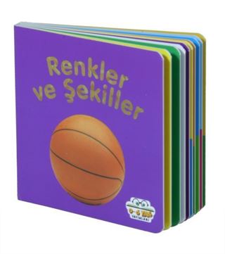 Renkler ve Şekiller - Mini Karton Kitaplar