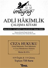 İmtiyaz Adli Hakimlik Çalışma Kitabı